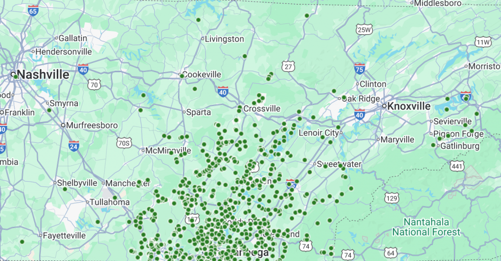 Land listings in the MLS